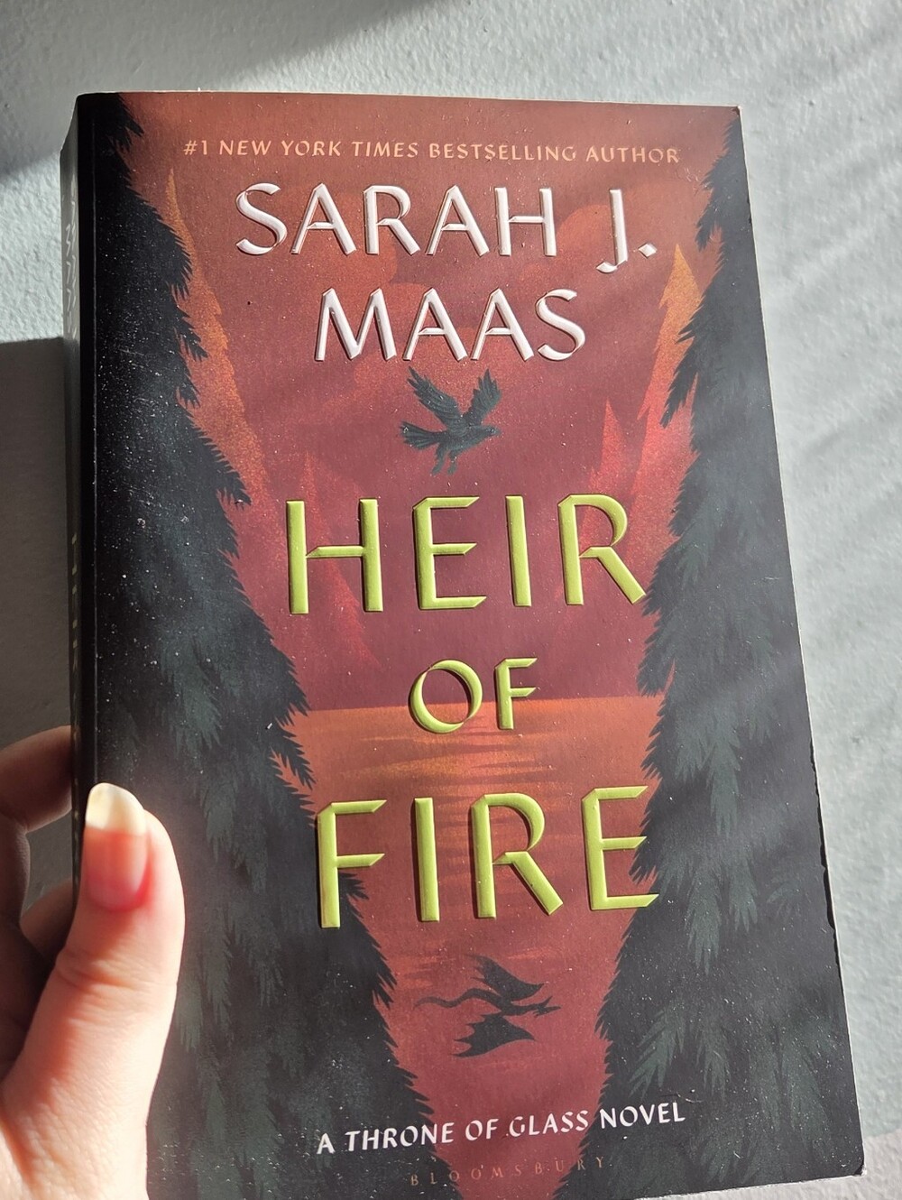 Heir Of Fire - Sarah J. Maas, Soft Back, Throne Of Glass Series
